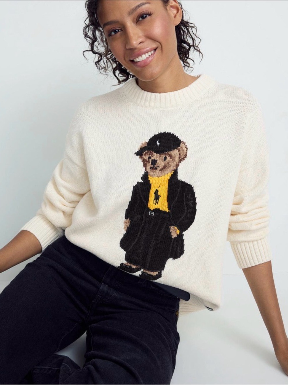 Ralph Lauren Polo Bear Sweater AUTHENTIC L